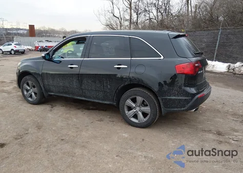 2011 Acura Mdx Technology Package from USA, damaged, VIN 2HNYD2H60BH534278